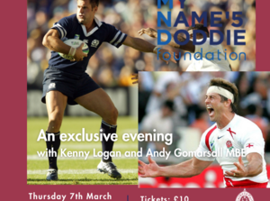 An evening with Kenny Logan and Andy Gomarsall MBE