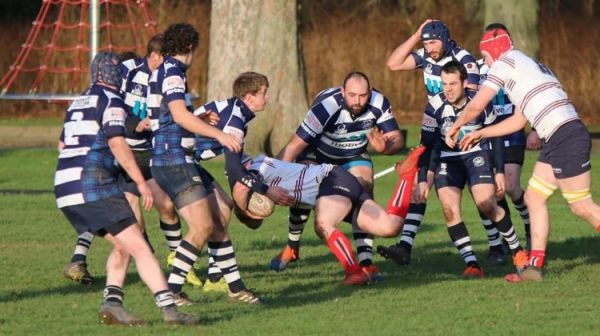 Banff RFC team fundraising for Doddie's 50th Birthday.