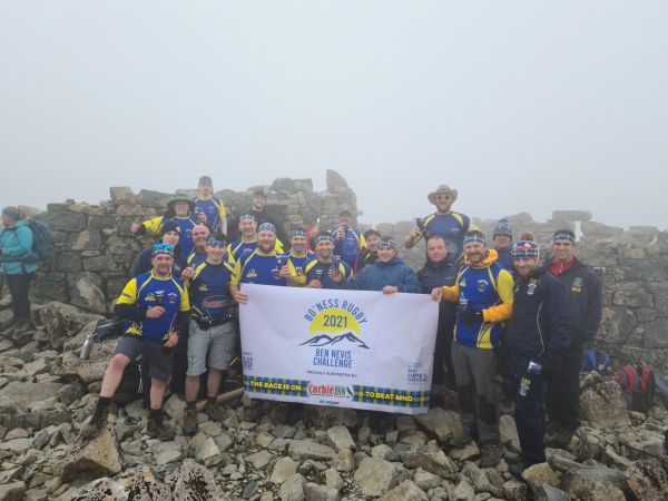Bo'ness Rugby summit their epic challenge