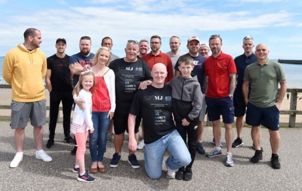 Highland League footballers 24 hour run