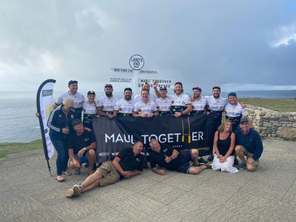 Maul Together team completes 959-mile John O'Groats to Lands End Challenge