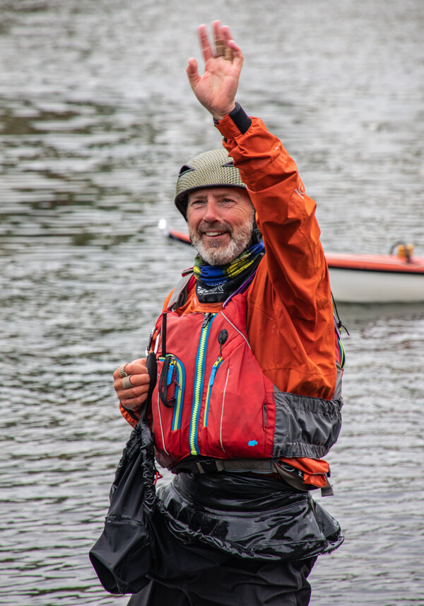 Super Stuart completes solo sea kayak fundraiser!