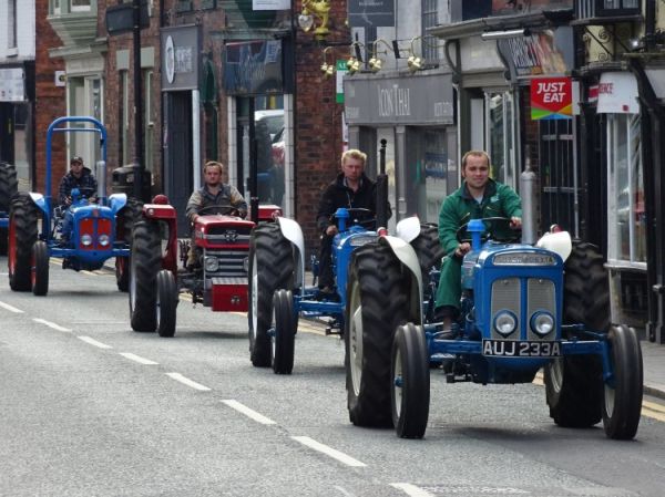 Nantwich Agricultural Society Members, Vice Chairman Geoff Callwood and Deputy Chairman Nigel Burrows.
