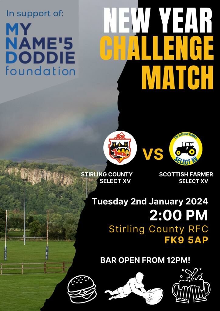 New Year Challenge Match - Stirling County RFC
