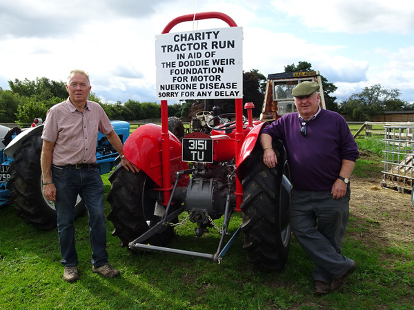 Nantwich Agricultural Society Members, Vice Chairman Geoff Callwood and Deputy Chairman Nigel Burrows.