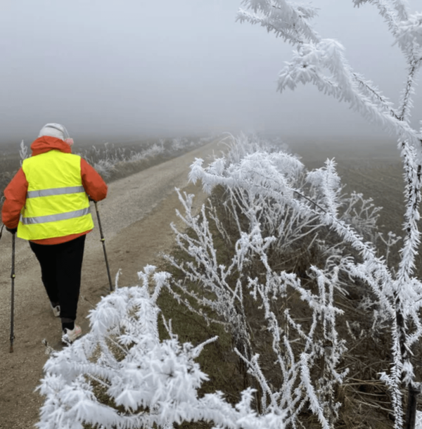 Walk with me for MND - Sally walks from Algarve to UK