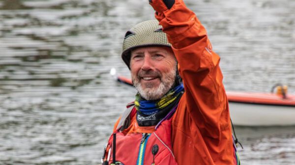 Super Stuart completes solo sea kayak fundraiser!