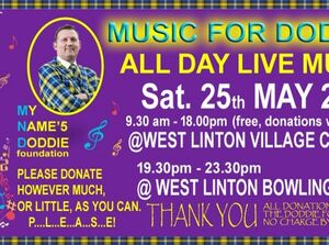 West Linton Sessions Charity Day - Music For Doddie